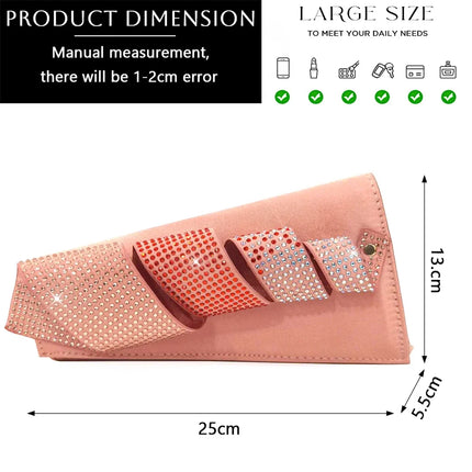 Venus Chan Il più nuovo stile INS color pesca strass eleganti tacchi alti Nigeria design popolare set di scarpe e borse da donna africane
