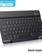 Bluetooth Wireless Keyboard Mouse For IOS Android Windows Tablet For iPad Air Mini Pro Spanish Korean Portugal Russian Keyboard