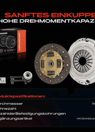Kit Frizione Frankberg 1x per Ford Fiesta IV Box V Van Fusion KA Puma Mazda 121 III 2 1.2L 1.3L 1.4L 1.0L 1219398 3000990084