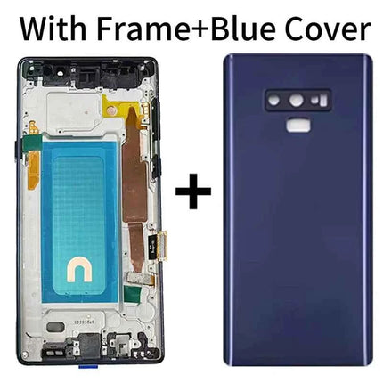 100% Test For Samsung Note9 LCD Display Touch Screen Digitizer Assembly For Samsung Note 9 N960F N960U N9600 LCD Frame