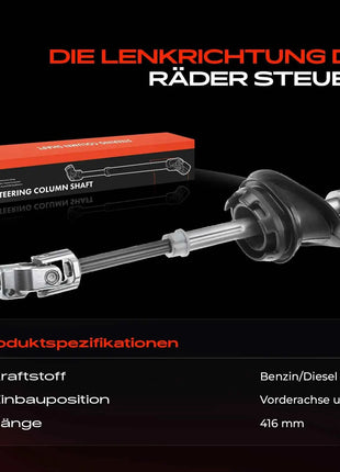 Colonna sterzo Frankberg 1x con giunto per Audi A4 Allroad Avant 8K2 8KH 8K5 B8 2007-2016 8KD419753 8K2419753C 8KD419753A