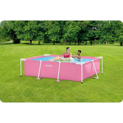 Piscina con supporto da giardino 220x150x60 cm INTEX 28266