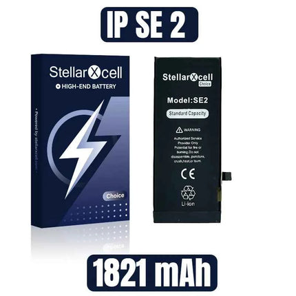 Choice StellarXcell OEM Chip Battery Replacement for IPhoneSE 7 8 X XR XS XSMAX iphone11 12pro 13mii 14pro 15Pro  Replacement
