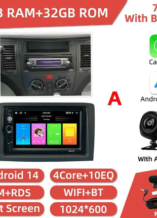 Car Radio For Fiat Idea Lancia Musa 2003-2008 2 Din Android Multimedia Stereo Player Head Unit Autoradio GPS Navigation Carplay