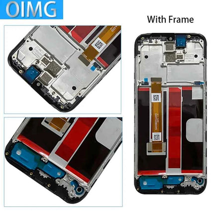Original For Oppo A5 2020 LCD Display With Frame Screen Touch Panel Digitizer Replacement Parts CPH1931 CPH1959 CPH1933 CPH1935