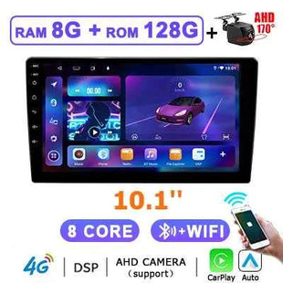 7" 9" 10" Universal Android 14 Auto Carplay Car Radio For VW Volkswagen Nissan Hyundai 2 DIN Autoradio Stereo Multimedia Player