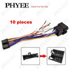 Adattatore per cablaggio da 10 pezzi a 20 Pin a ISO connettore a spina a 20 Pin cavo universale per autoradio Aftermarket