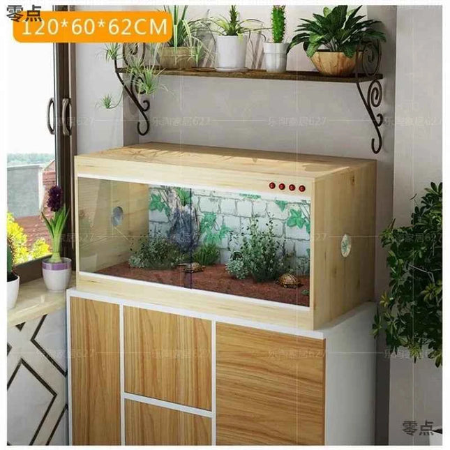 Large Reptile Breeding Box Terrarium Reptile Cages Wood Terrarium