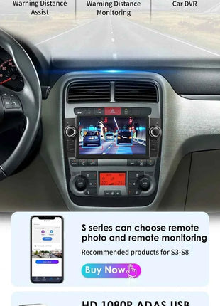Android Car Radio For FIAT Grande Punto Linea 2007-2012 Multimedia Video Player Navigation stereo GPS Carplay Octa Core 7862