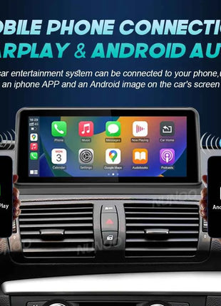 For BMW 1 Series E81 E82 E87 E88 2004-2012 CCC CIC Wireless Carplay Android Auto Car Multimedia Player Linux 1920*720 Screen