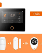 Staniot WiFi 4G Home Security System Wireless Security Protection Tuya Smart Home Alarm Sensors Built-in Siren Works with Alexa