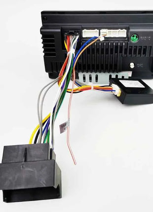 Adattatore per cablaggio Quadlock Decodificatore CAN Bus Spina a 16 pin Connettore Quad Lock Cavo di cablaggio per unità principale Android per BMW 3 E90 X1 E84