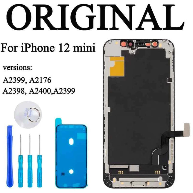 A2399 A2176 A2398 A2400 A2399 100% Tested Premium Lcd For IPhone 12 mini New Display Touch With 3D Touch Screen Replacement