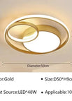 Type D Gold 50CM / Dimmable with remote