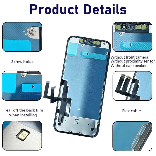 OLED Pantalla for iphone 11 LCD Display Touch Screen Digitizer Assembly for iPhone 11 LCD Screen Replacement