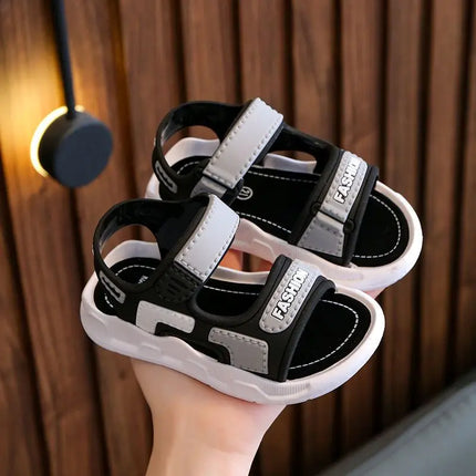 Sandali per bambini alla moda Scarpe per bambini Ragazzo Suola morbida antiscivolo Sandali per ragazze dei ragazzi Scarpe per bambini da spiaggia estiva 2-10 anni