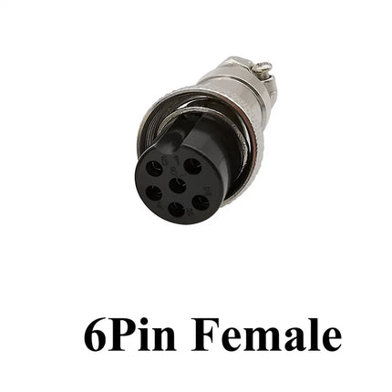 1 Pz GX12 2/3/4/5/6Pin Maschio Femmina Butting Wire Cavo Circolare Presa Aviazione Spina del Pannello Connettore Tappo Antipolvere Impermeabile