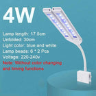 Super Bright Clip Lamp LED Aquarium Light for Aquatic Plant Grow Fish Tank Full Spectrum Timing Lamp 220-240V 30~70CM 4W 8W 13W
