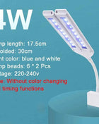 Super Bright Clip Lamp LED Aquarium Light for Aquatic Plant Grow Fish Tank Full Spectrum Timing Lamp 220-240V 30~70CM 4W 8W 13W