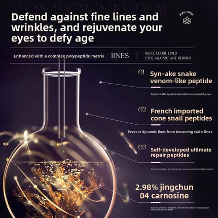 Ruyi caffeine eye cream to reduce fine lines, dark circles, eye bags, lifting, anti-tightening, removal of magic wrinkles