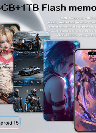 Versione Globale 2026 I17 Promax Pro 4G 5G Dual SIM Dual Standby Sistema Originale Intelligente Schermo 7.3 Pollici Batteria 8000mAh Novità