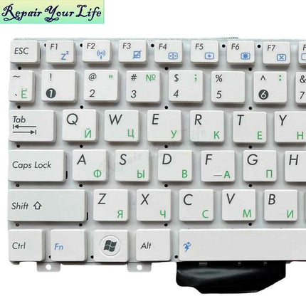 US English RU Russian Keyboard For ASUS EPC Eee PC 1025 1025CE X101CH 1015PX 1015BX 1015CX 0KNB0-0115US00 Notebook Teclado Parts