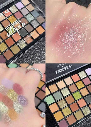 Shimmer Eyeshadow Palette 40 Colors Eye Shadows Matte Glitter Pigment Eye Shadows Wterproof Korean Eye Makeup Palette Cosmetics