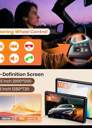 AWESAFE 10" Android Radio For Renault Clio 4 2012-2019 Wireless CarPlay GPS Navigation 4G CAN-BUS Plug and Play Autoradio DSP BT