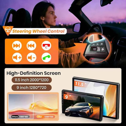 AWESAFE 10" Android Radio For Renault Clio 4 2012-2019 Wireless CarPlay GPS Navigation 4G CAN-BUS Plug and Play Autoradio DSP BT