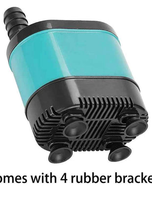 20/35/50/60W Bottom Suction Submersible Pump Fish Tank Water Circulation Pump Small Silent Filter Suction Manure Change Pump