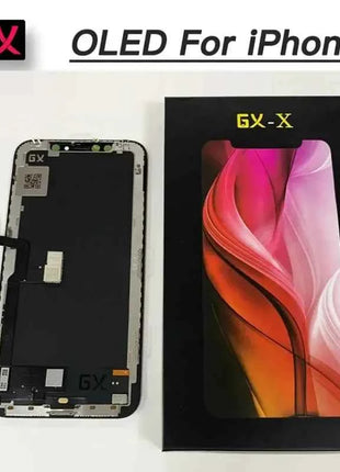 Display OLED GX di alta qualità con True Tone e 3D Touch per iPhone X, XS Max, 11, 12, 13, 14, 15, 16 Pro Max - Sostituzione schermo LCD