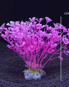 Artificial Aquarium Decor Plants Water Weeds Ornament Aquatic Fish Tank Simulation Grass Flower Decoration Accessories