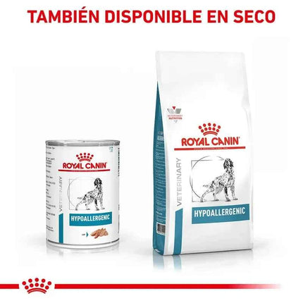 12 x 400g royal canin veterinary canine hypoallergenic mousse
