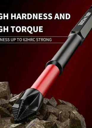 Magnetic Non-Slip Drill Bit Set 3/6/12 Pieces, S2 Steel, Crosshead and Impact Drill Bits, Suitable for Electric and Hand Drivers