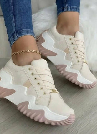 Sneakers Donna Estate Canvas Suola Alta - Scarpe Casual Comode