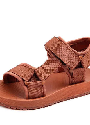 Sandali Estivi 2026 per Ragazzi, Scarpe Casual per Bambini, Calzature Scolastiche in Gomma Traspiranti con Punta Aperta, Sandali da Spiaggia per Ragazzi