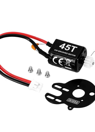 INJORA 030 Brushed Motor with Mount for Losi Micro-B Micro-T (45T)