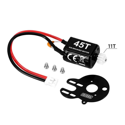 INJORA 030 Brushed Motor with Mount for Losi Micro-B Micro-T (45T)