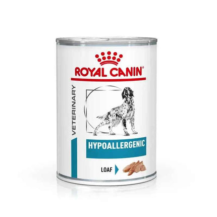 12 x 400g royal canin veterinary canine hypoallergenic mousse