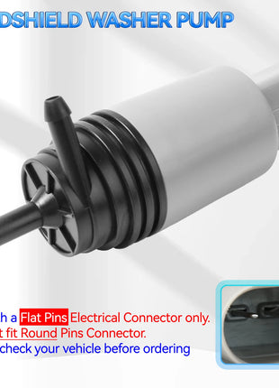 Pompa lavavetri per BMW Serie 1/2/3/4/5/6/7/X1/X3/X4/X5/X6 Pompa lavavetri a uscita singola 67127302589 67126934159