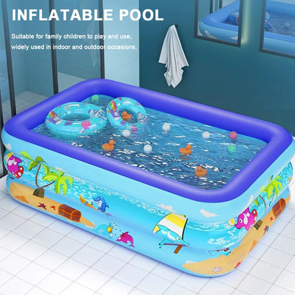 Piscina gonfiabile Piscine gonfiabili per adulti di grandi dimensioni per famiglie Piscine incorniciate in PVC Piscine per bambini Giocattoli per vasca da bagno per interni ed esterni estivi