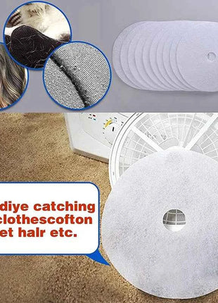 30 Pieces Clothes Dryer Exhaust Filter,Universal Portable Dryer Lint Filter Replacement For Panda/Magic Chef/Sonya/Avant