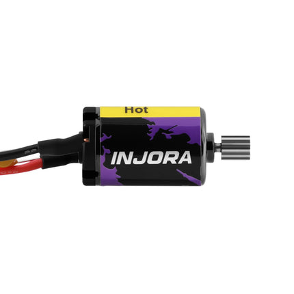 INJORA 60T 030-Size Brushed Motor for 1/30 Axial SCX30 (2-Pack)