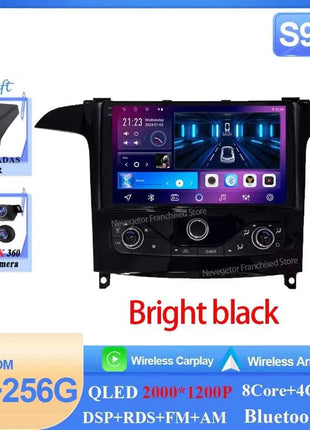 Car Radio Carplay Android 16 For Ford S Max S-MAX 2006-2015 For Ford Galaxy 2014 Bright black Auto Stereo Multimedia Player DPS