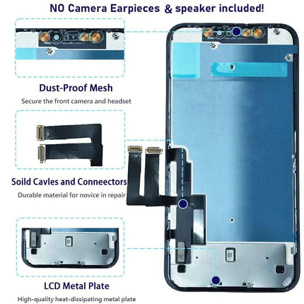 A2111 A2221 A2223 OLED Pantalla for iphone 11 LCD Display Touch Screen Digitizer Assembly for iPhone 11 LCD Screen Replacement