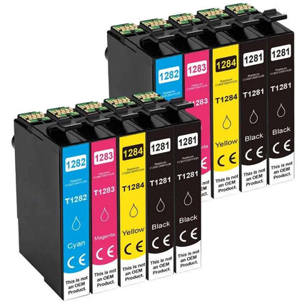 T1281 Ink Cartrige For Epson T 1281-1284 T1281XL Compatible Stylus S22 SX125 SX130 SX230 SX235W SX445W Printer T12XL