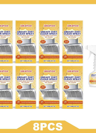 JAKEHOE Greasy Dirt Clean Spray Kitchen Powerful Remover Oil Multipurpose Dirt Degreaser Cleaning Agent Washing Home Use Cleaner