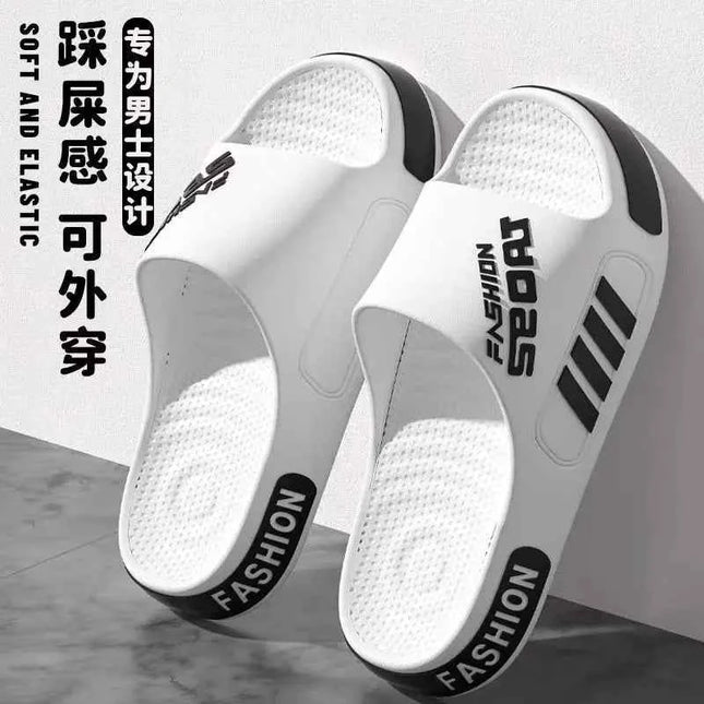 Pantofole da uomo di grandi dimensioni 48-49 Pantofole da casa estive con suola piatta per donna Uomo Open Toe Trend Slides Coppia scarpe da spiaggia leggere Sandali