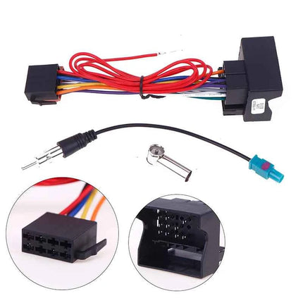 1 Set Car Stereo FM Audio ISO cablaggio cavo Antenna Radio cavo adattatore per 207 307 407 C3 C4 accessori Auto fai da te