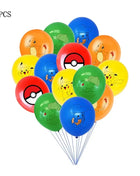 Forniture per decorazioni per feste di compleanno a tema Pokemon Cartoon Pokemon Go Stoviglie Tazze Piatti Palloncino Pikachu per bomboniere per baby shower